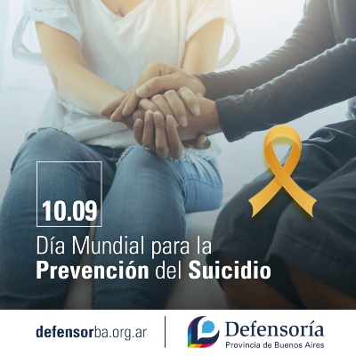 10 de septiembre de 2022. Día Mundial para la Prevención del Suicidio